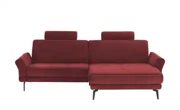 Kollektion Kraft Ecksofa Mike Rot rechts Erweiterte Funktion