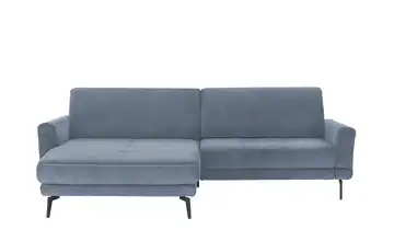 Kollektion Kraft Ecksofa Mike Blau links Grundfunktion