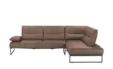 himolla Ecksofa 9360 Grundfunktion rechts Hellbraun