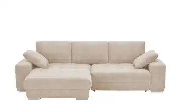 bobb Ecksofa mit pflegeleichtem Bezugsstoff  Caro II  Beige links