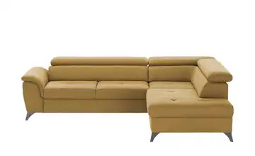 Twist Ecksofa Aldeia Gelb rechts Grundfunktion