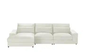 Ecksofa Branna Beige links Samt