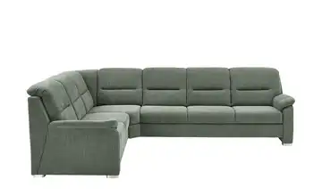 Kollektion Kraft Ecksofa Vera Dunkelgrün links Erweiterte Funktion