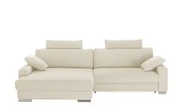 medium Ecksofa Marilyn Beige Erweiterte Funktion links