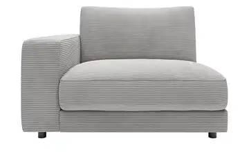 Jette Home Element Einsitzer Armlehne links in Cord Modulsofa Sila
