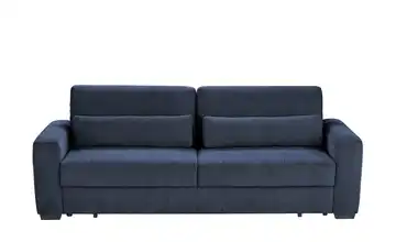 medium Schlafsofa mit Bettkasten Kingsley De Luxe Dunkelblau