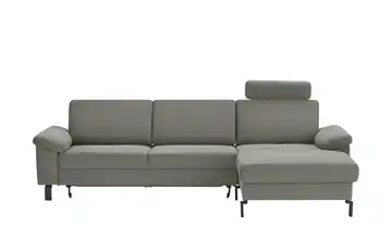 Max Schelling Ecksofa Feincord Maximum Move rechts Grau Erweiterte Funktion