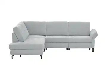 Max Schelling Ecksofa Flachgewebe Maximum Plus Hellblau Erweiterte Funktion links