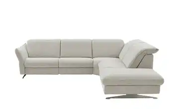 Hukla Ecksofa Mikrofaser Michelle rechts Beige Grundfunktion