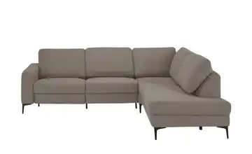 Max Schelling Ecksofa Maximum Premium Braun rechts