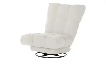 bobb Dreh-Schaukelsessel Chessie Webstoff Natur