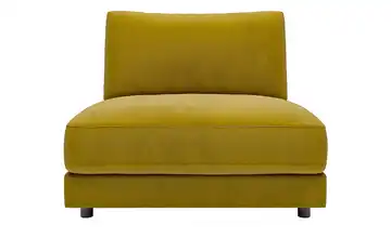 Jette Home Element Einsitzer ohne Armlehne in Feincord Modulsofa Sila Pistaziengrün Cordstoff fein 1-Sitzer