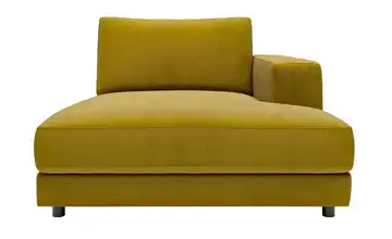 Jette Home Element Ottomane rechts in Feincord Modulsofa Sila Pistaziengrün Cordstoff fein Ottomane rechts
