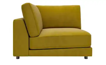 Jette Home Element Ecke in Feincord Modulsofa Sila Pistaziengrün Cordstoff fein Ecke