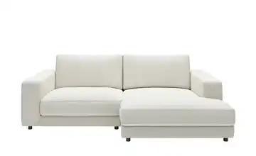 Jette Home Ecksofa in Cord Sila Cordstoff Weiß rechts