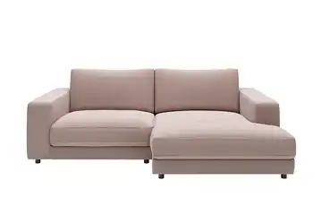 Jette Home Ecksofa in Cord Sila Cordstoff Rosa rechts