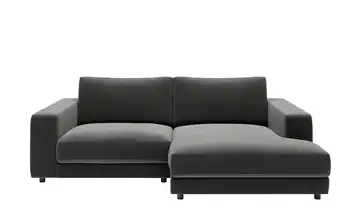 Jette Home Ecksofa In Feincord Sila Cordstoff fein Anthrazit rechts