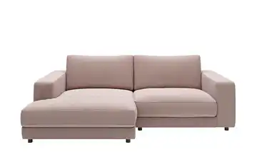 Jette Home Ecksofa in Cord Sila Cordstoff Rosa links