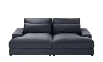 Lounge Sofa Branna Anthrazit Samt