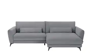 Kollektion Kraft Ecksofa Cordstoff Amina Anthrazit rechts