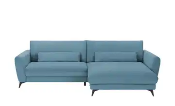 Kollektion Kraft Ecksofa Cordstoff Amina Petrol rechts