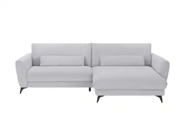 Kollektion Kraft Ecksofa Cordstoff Amina Hellgrau rechts