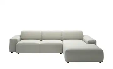 Gray & Jones Ecksofa Baltic Breeze Armlehne Typ 1 rechts Cordstoff Hellgrau