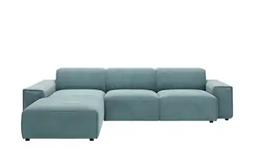 Gray & Jones Ecksofa Baltic Breeze Petrol links Cordstoff