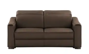 Ravensberger Werkstätten Einzelsofa Echtlederbezug Corby 2,5 Schokoladenbraun