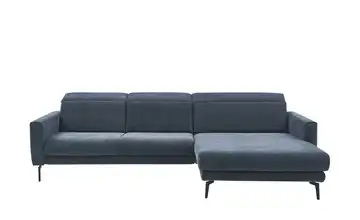 Kollektion Kraft Ecksofa Katja Denimblau rechts Erweiterte Funktion