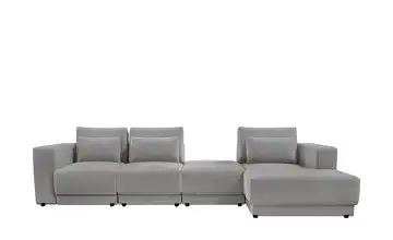 Twist Ecksofa Toora Grau rechts