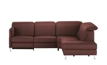 Kollektion Kraft Ecksofa Leon rechts Grundfunktion Rotbraun