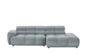 switch Ecksofa Chani rechts Stahlblau