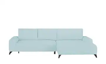 Twist Ecksofa Athena Hellblau rechts Erweiterte Funktion