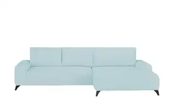 Twist Ecksofa Athena Hellblau rechts ohne