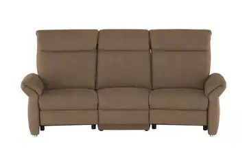 Wohnwert Trapezsofa mit USB Anschluss Melina Schokoladenbraun