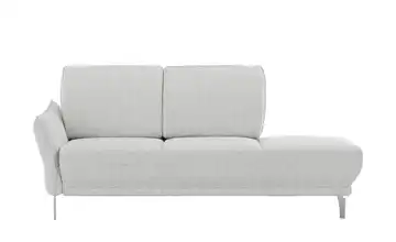 Récamiere Berlin Armlehne links Beige, Schwarz ohne