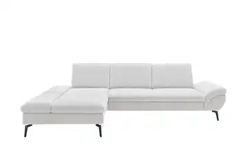 Kollektion Kraft Ecksofa Malena Creme links Erweiterte Funktion