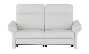 Wohnwert Einzelsofa Leder Mayla Eisblau ohne 194 cm