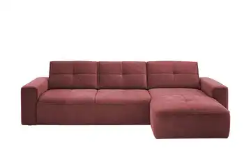 Kollektion Kraft Ecksofa Mick Rot Erweiterte Funktion rechts