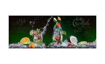 Glasbild "Exotic Cocktails"