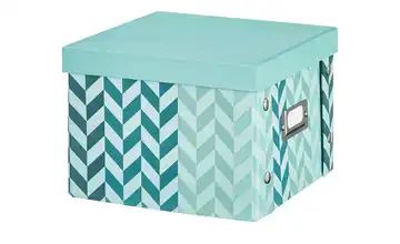 Pappbox Arrow Aqua