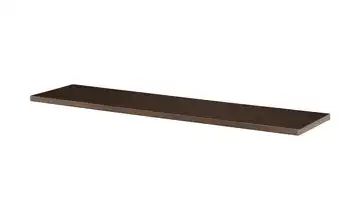 Wandboard Nussbaum schwarzbraun
