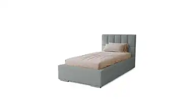 Polsterbett mit Stauraum 80x200 cm Grau