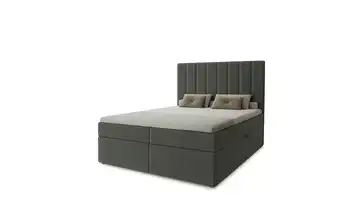 Boxbett Dunkelgrau 120x200 cm