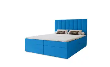 Boxbett mit Stauraum Nelia Hellblau 120x200 cm