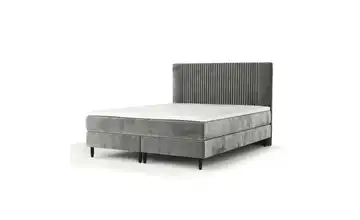 Boxspringbett 122 cm 120x200 cm Grau