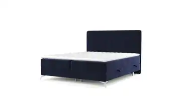 Boxspringbett mit Stauraum 142 cm 140x200 cm Blau