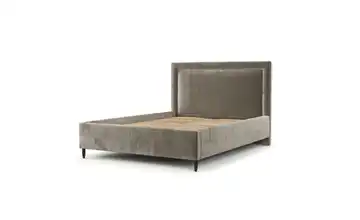 Polsterbett 198 cm 180x200 cm Beige