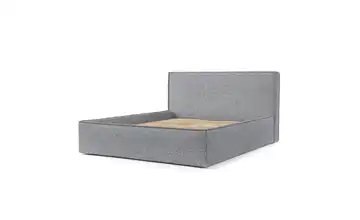 Polsterbett 142 cm 120x200 cm Grau
